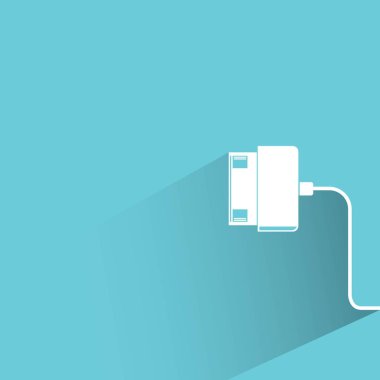 Dolgu simgesinin vektör illüstrasyonu 