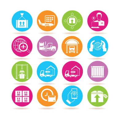 Web simgeler kümesi. vektör çizim          