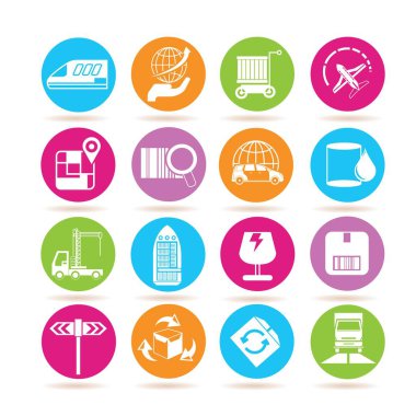 Web simgeler kümesi. vektör çizim          