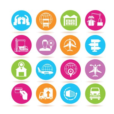 Web simgeler kümesi. vektör çizim          