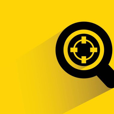 Web simgesi. Hedefin vektör çizimi