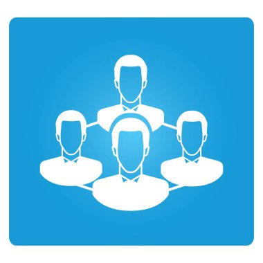 Web simgesi. İşletmenin vektör illüstrasyonu