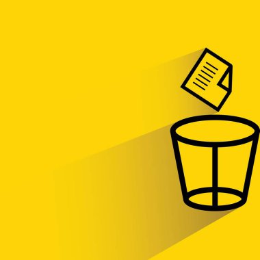 Web simgesi. Bin vektör illüstrasyon 