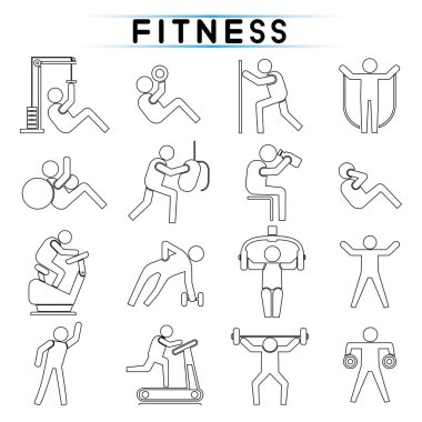 Web simgeler kümesi. vektör çizim          