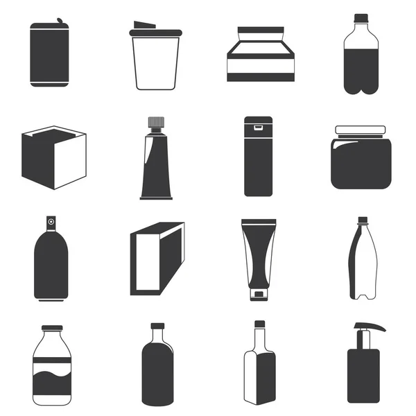 Web Icons Gesetzt Vektorillustration — Stockvektor