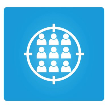 Hedefin vektör illüstrasyonu