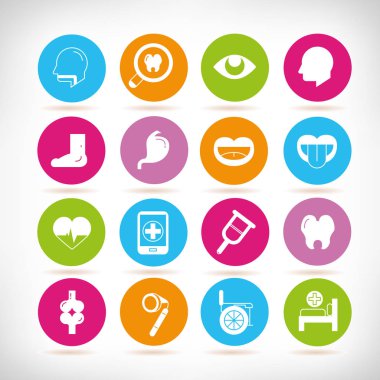 Web simgeler kümesi. vektör çizim 