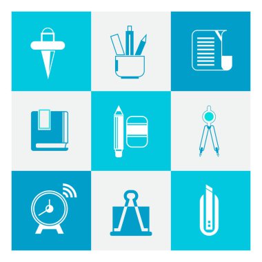 Web simgeler kümesi. vektör çizim      