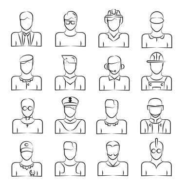 Web simgeler kümesi. vektör çizim    