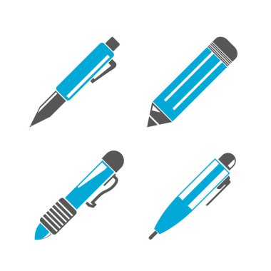 çizim araçlarının vektör illüstrasyonu