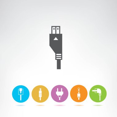 Dolgu simgesinin vektör illüstrasyonu 