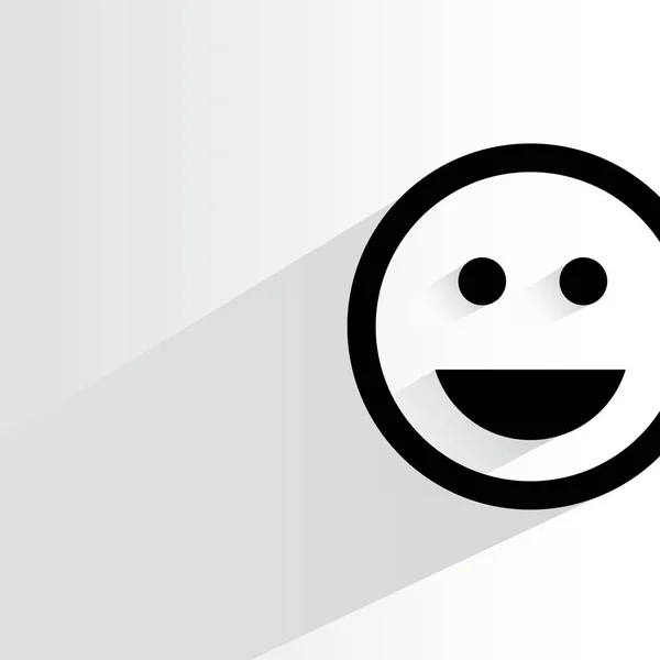 Web Simgesi Emoji Yüz Vektör Illüstrasyon — Stok Vektör
