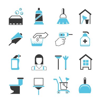 Web simgeler kümesi. vektör çizim      