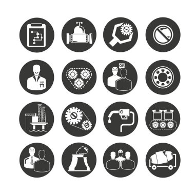 Web simgeler kümesi. vektör çizim 