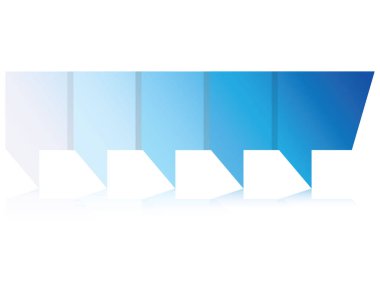 Etiketler veya afiş ayarlayın. Vektör Illustration 