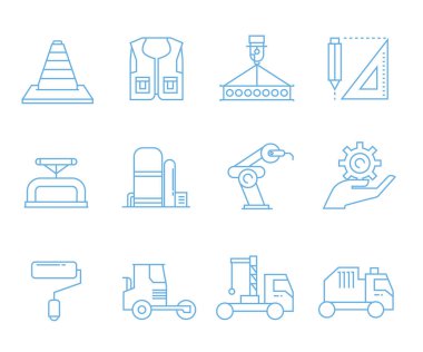 Web simgeler kümesi. vektör çizim      