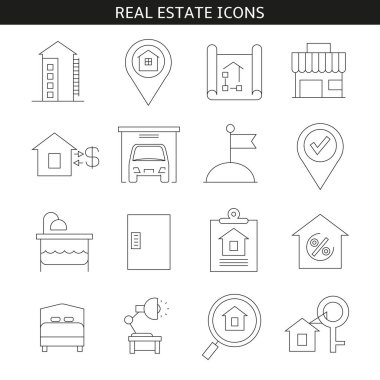 Web simgeler kümesi. vektör çizim 