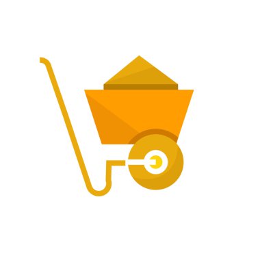 el arabası vektör illüstrasyon