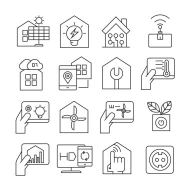 Web simgeler kümesi. vektör çizim 