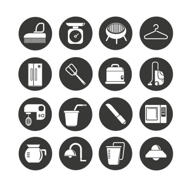 Web simgeler kümesi. vektör çizim 