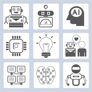 Web simgeler kümesi. vektör çizim          