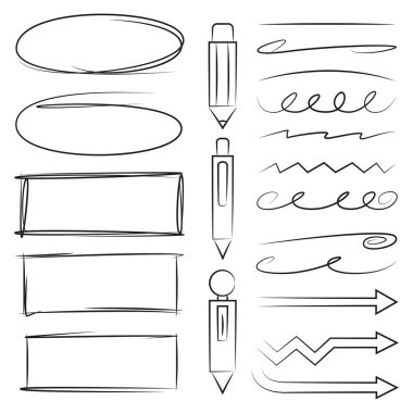 Web simgeler kümesi. vektör çizim              
