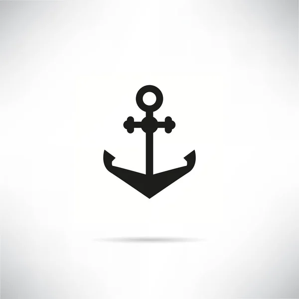 Vector Illustration Anchor Icon — Stock Vector