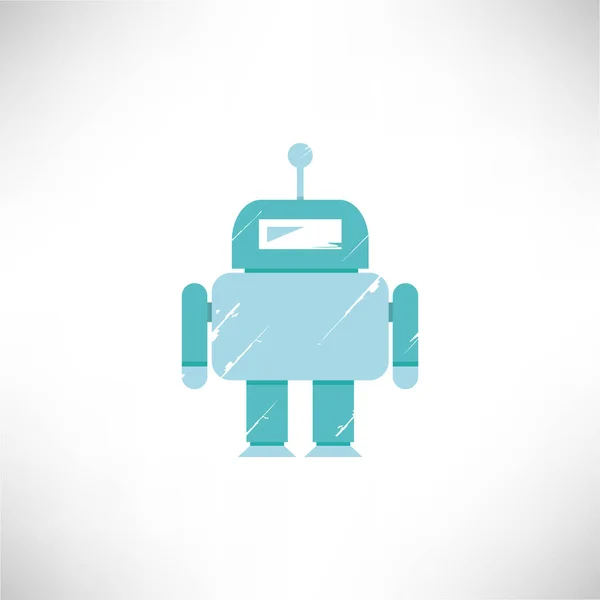 Illustration Vectorielle Icône Robot — Image vectorielle