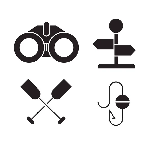 Web Icons Gesetzt Vektorillustration — Stockvektor