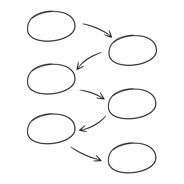 Ilustração Vetorial Diagrama Modelo — Vetor de Stock