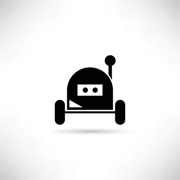 Illustrazione Vettoriale Dell Icona Del Robot — Vettoriale Stock