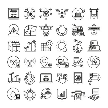 Web simgeler kümesi. vektör çizim      