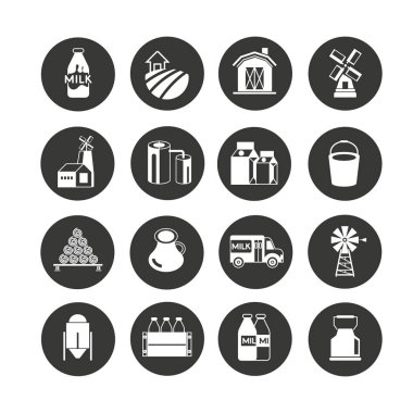 Web simgeler kümesi. vektör çizim      