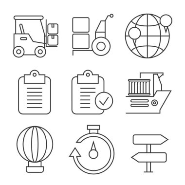 Web simgeler kümesi. vektör çizim 