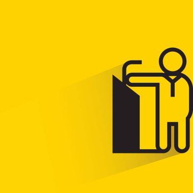 Kişinin vektör illüstrasyonu