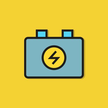 Pil web simge vektör çizim 