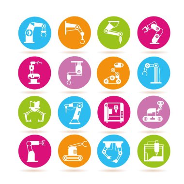 Web simgeler kümesi. vektör çizim 