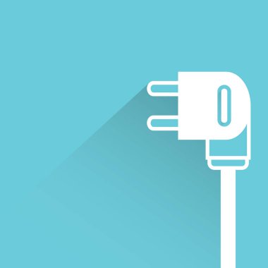 şarj simgesinin vektör illüstrasyonu 