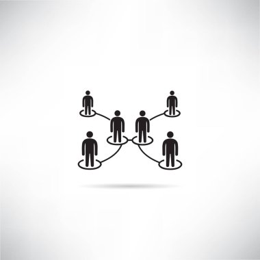 bağlantı kavramı vektör Illustration