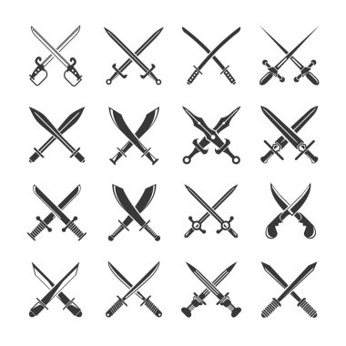 Web simgeleri oluşturuldu. Vektör illüstrasyonu          