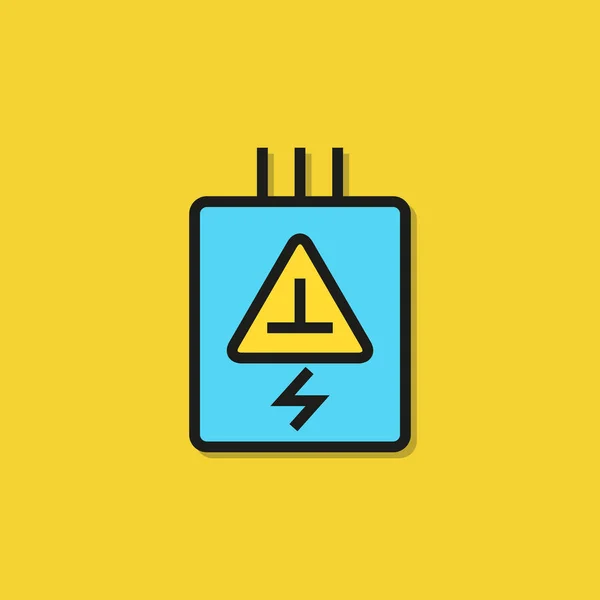 Energía Icono Web Vector Ilustración — Vector de stock