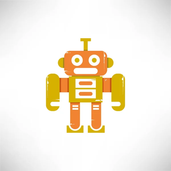 Vektor Illusztrációja Robot Ikon — Stock Vector