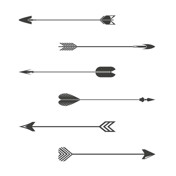 Illustration Vectorielle Des Icônes Flèches — Image vectorielle
