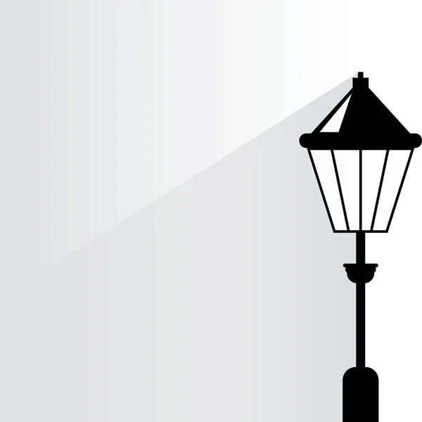 Icono Web Ilustración Vectorial Linterna — Vector de stock