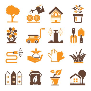 Web simgeler kümesi. vektör çizim  