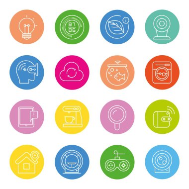 Web simgeler kümesi. vektör çizim 