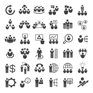 Web simgeler kümesi. vektör çizim 