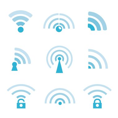 Web simgeler kümesi. vektör çizim      