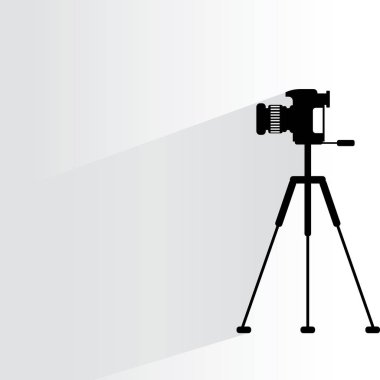 Web simgesi. Kameranın vektör çizimi