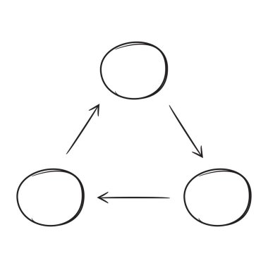 vektör Illustration diyagram, şablon 